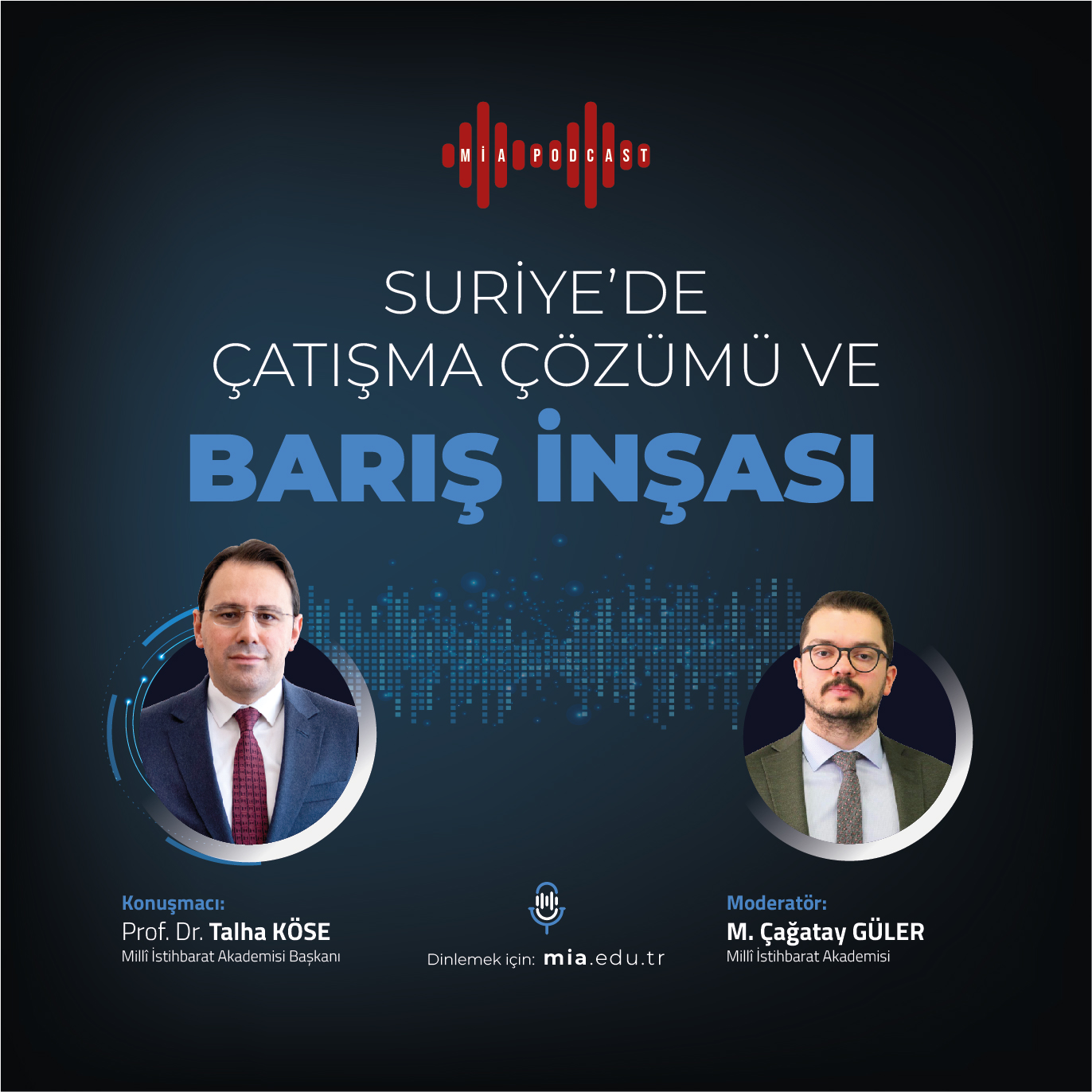 Suriye'de Çatışma Çözümü ve Barış İnşası